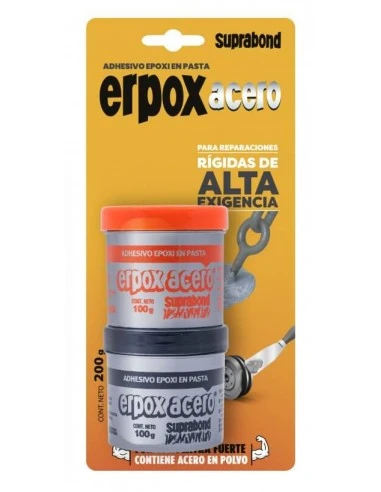 SUPRABOND ERPOX ACERO - POTE 200G