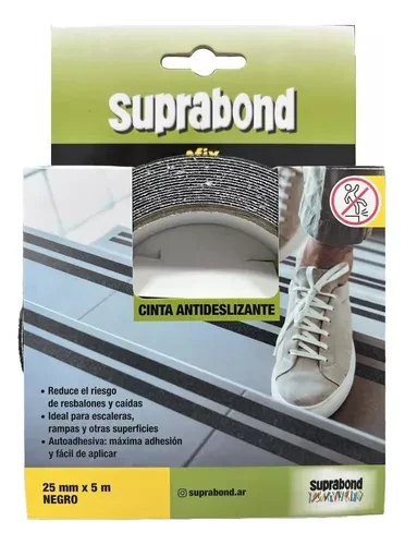 SUPRABOND PERCHAS AUTOADHESIVAS REMOVIBLES 33 MM BLANCAS X 5 U.