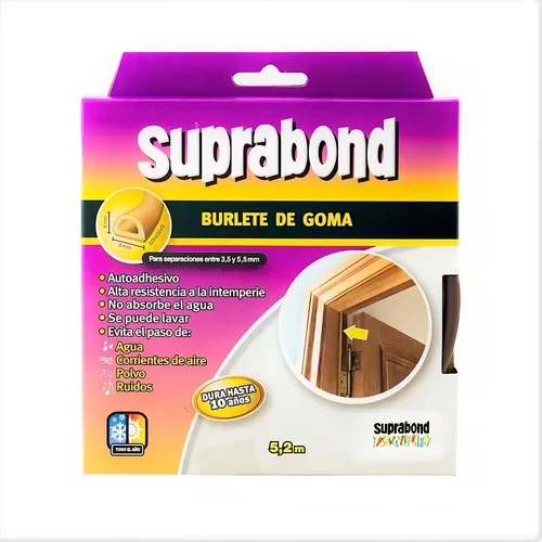 SUPRABOND BURL.DE GOMA AUTOADH.BCO.PERFIL D 5,2M
