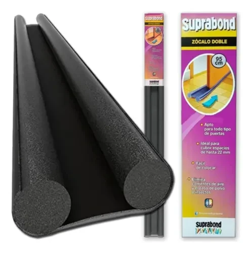 SUPRABOND ZÓCALO DOBLE DE 95 CM- NEGRO