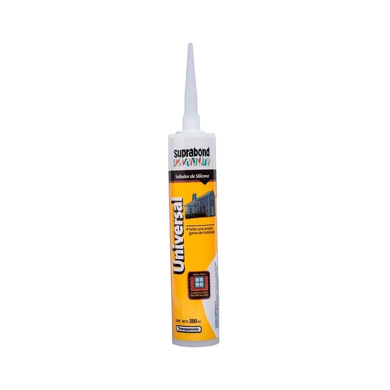 SUPRABOND SILICONA UNIVERSAL - BLANCA