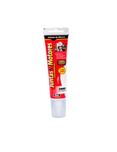 SUPRABOND SILICONA JUNTAS Y MOTORES 60 ML POMO ROJO