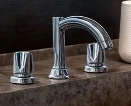 MEZCLADORA BAÑO PVC LAVATORIO CROMADA