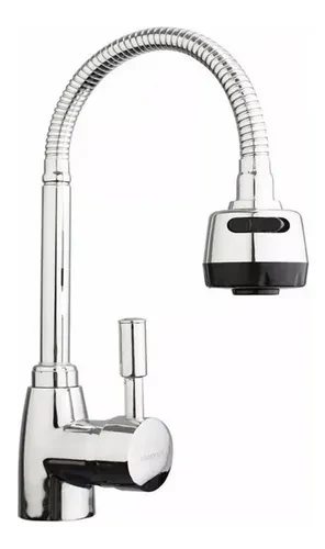 GRIFERIA KRY150 MONOCOMANDO PICO FLEXIBLE C/DUCHADOR