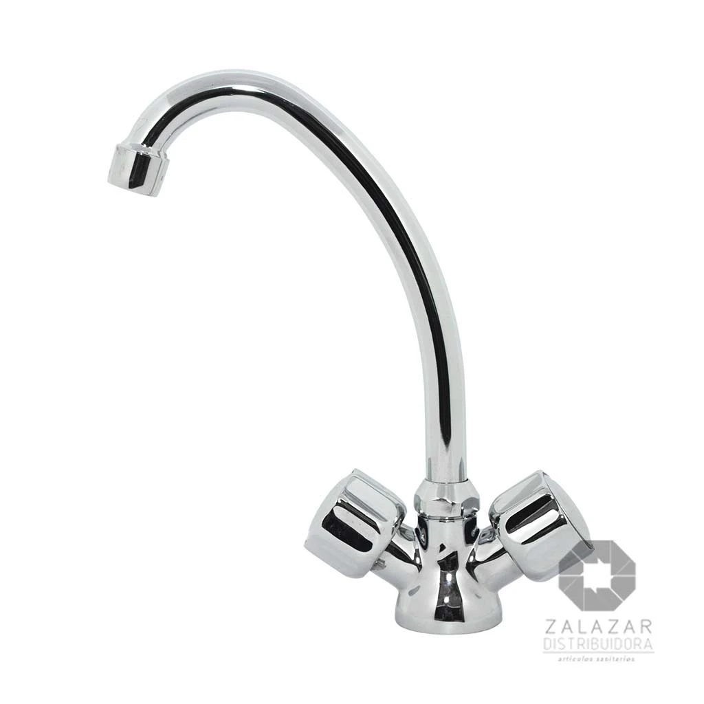 GRIFERIA MESADA MONOAGUJERO 2 AGUAS