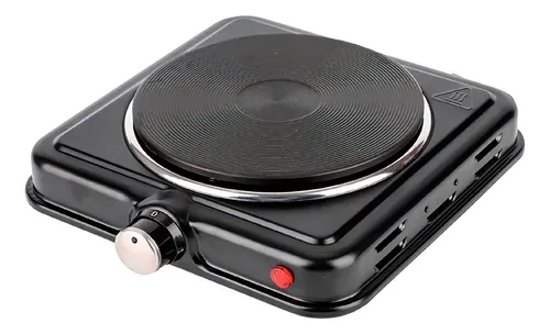 ANAFE ELECTRICO GLOSS 1 HORNALLA NEGRA 1000W