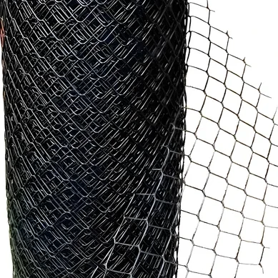 CERRAMIENTO ROMBOIDAL PLASTICO NEGRO 13X13