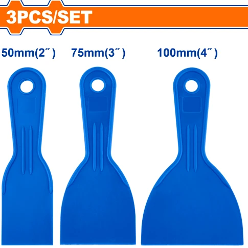 WADFOW JUEGO DE ESPATULA DE PLASTICO X3