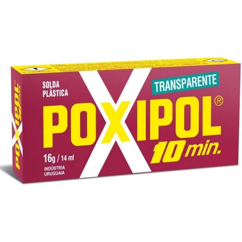 POXIPOL® 10 MINUTOS TRANSPARENTE 16GMS