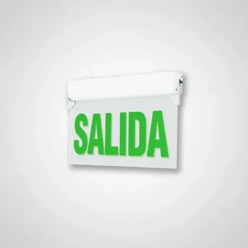 CARTEL SALIDA LUMINOSO 220V INTERELEC