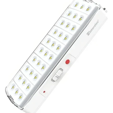 INTERELEC LUZ DE EMERGENCIA 30 LED - AUTONOMIA 8 HS.-