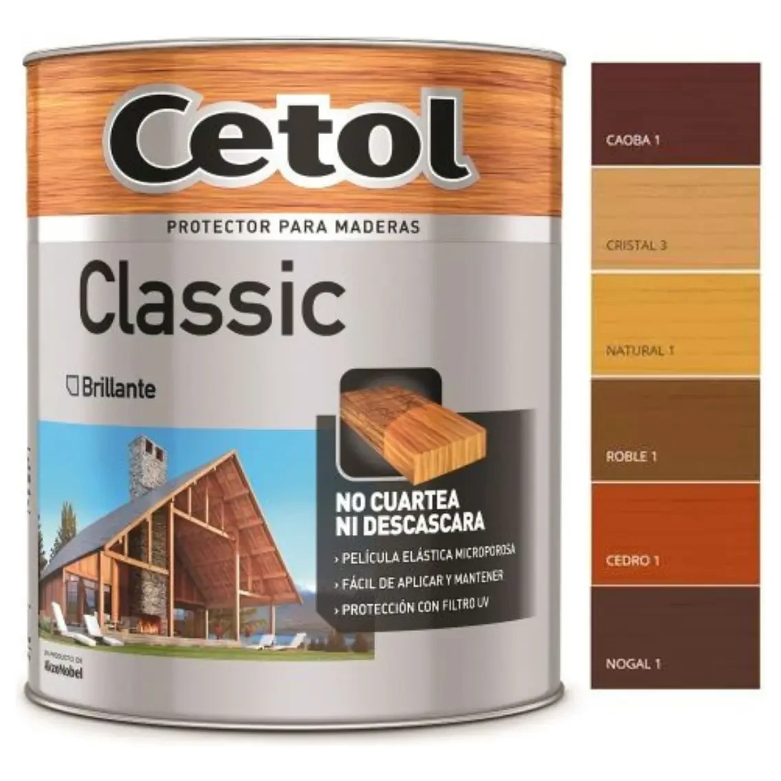 CETOL BRILLANTE, ROBLE 4L