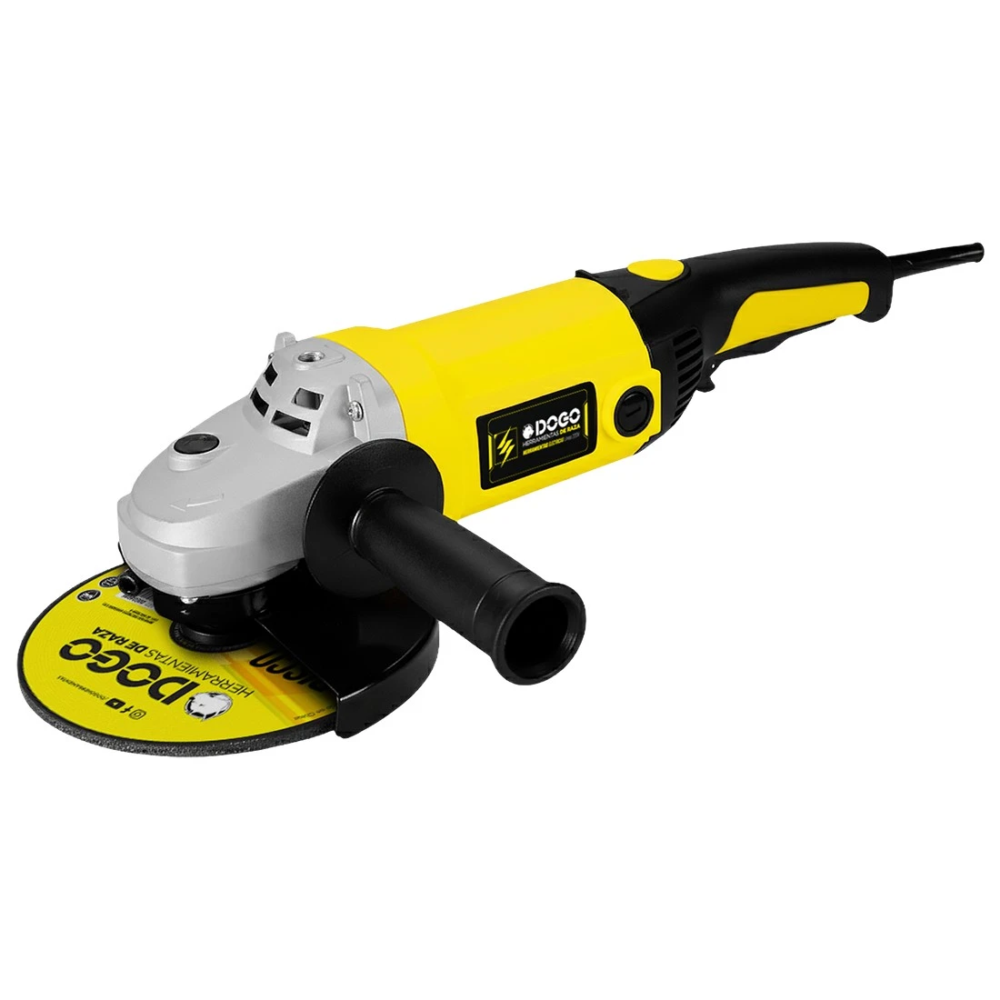 AMOLADORA ANGULAR 180MM 2250W DOGO EMPUÑADURA GIRATORIA