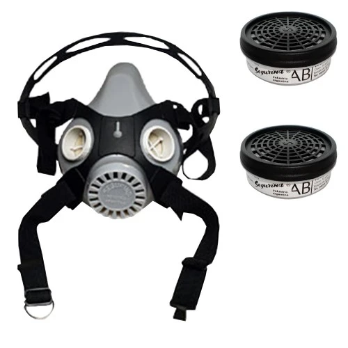 KIT SEMIMASCARA +2 FILTROS ABP2 PINTURA Y SOLVENTE