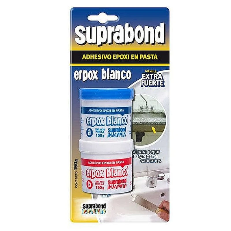 SUPRABOND ERPOX BLANCO - POTE 150G.