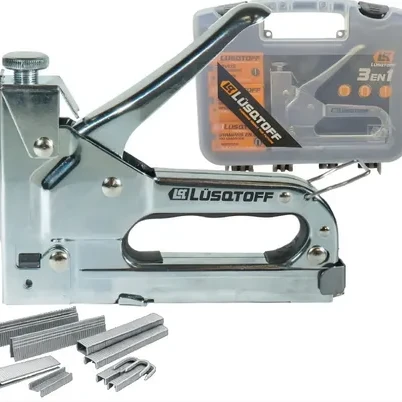 LUSQTOFF ENGRAMPADORA CLAVADORA MANUAL C/MALETIN