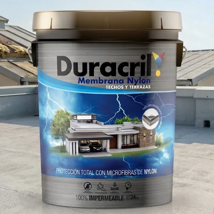 DURACRIL MEMBRANA NYLON TECHOS 12 KILOS BLANCA