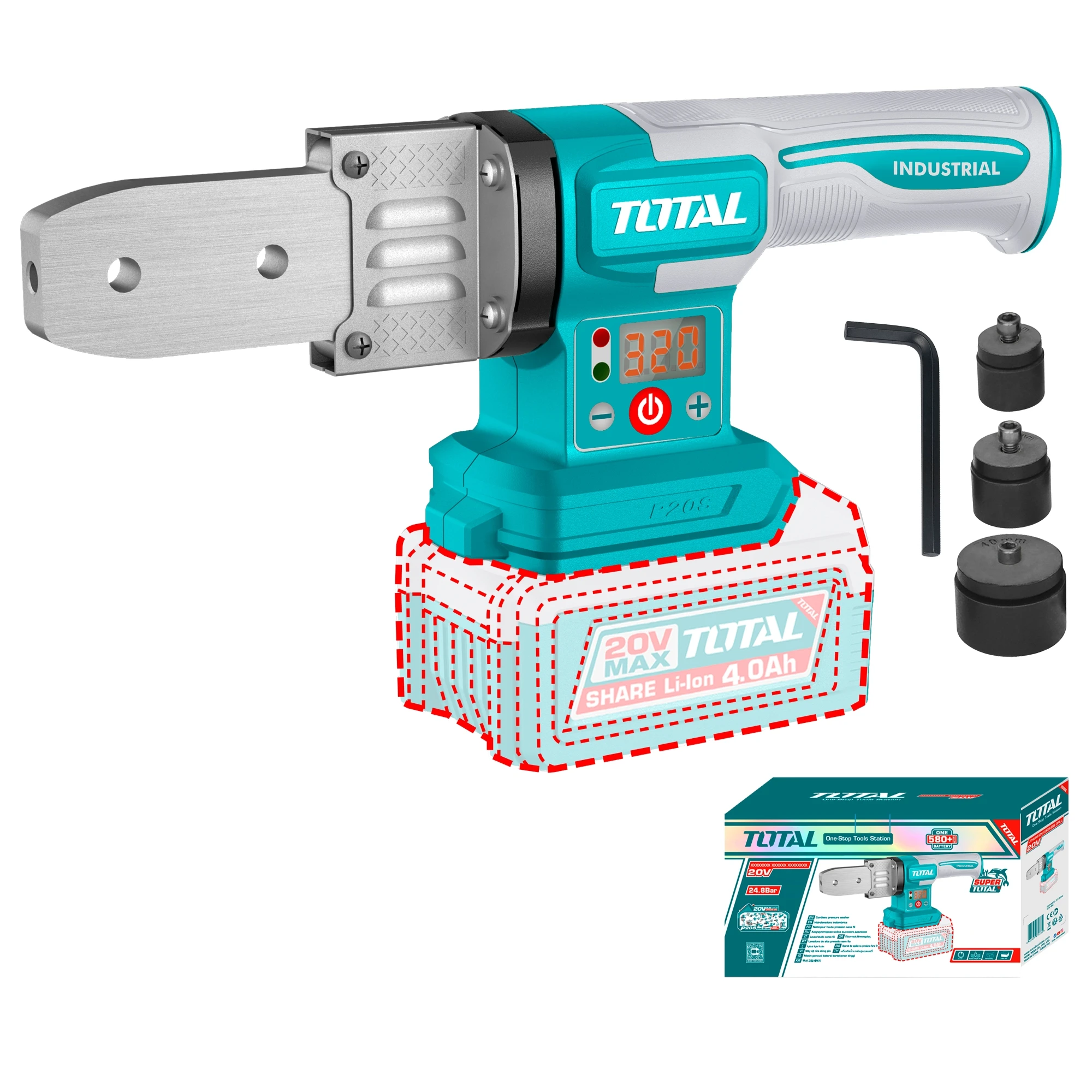 TOTAL TERMOFUSORA 20V