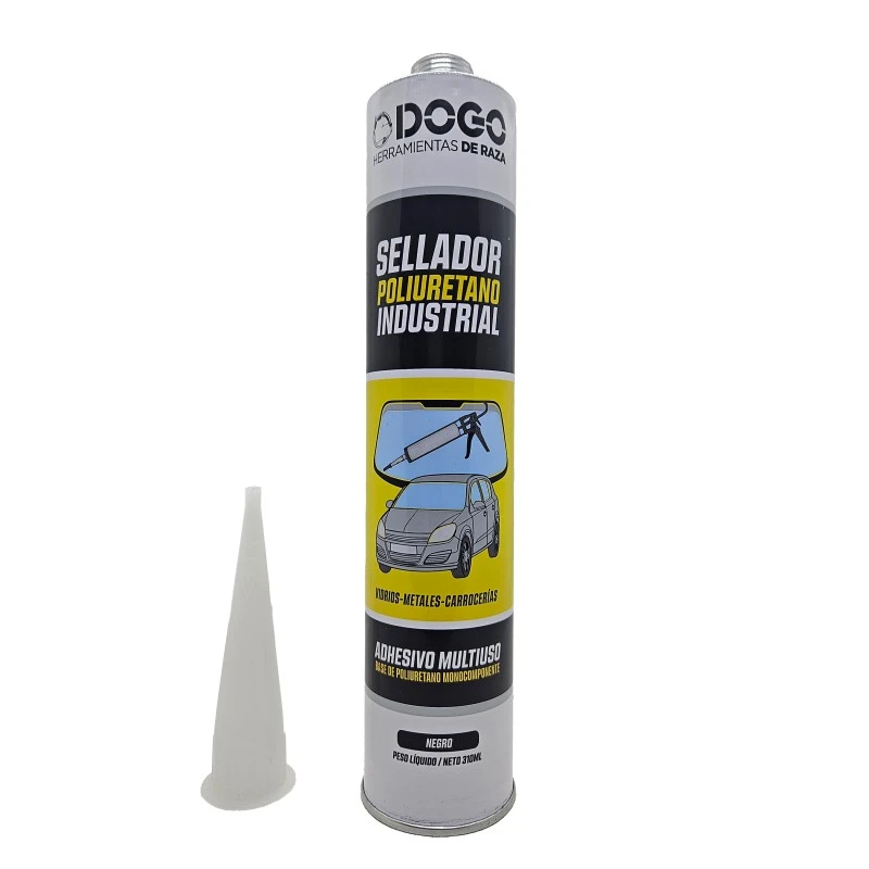 SELLADOR POLIURETANO INDUSTRIAL 310 ML. NEGRO