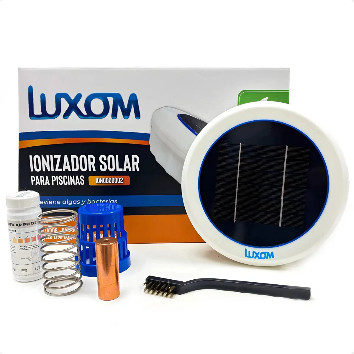 IONIZADOR SOLAR PARA PISCINAS LUXOM