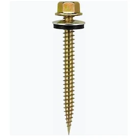 TORNILLO HEXAGONAL C/ARANDELA P/AGUJA 14 X 1 1/2" X 100 U.