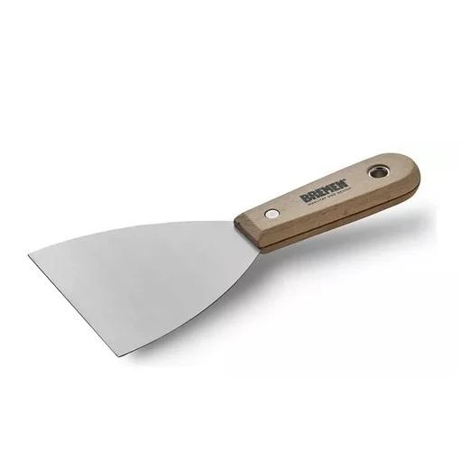 ESPATULA MANGO MADERA 127 MM