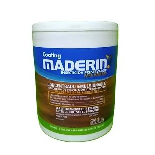 MADERIN PRESERVADOR Y CURADOR 1 LITRO AL AGUA