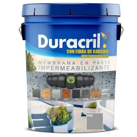 DURACRIL MEM.C/CAUCHO X 20 LTS.