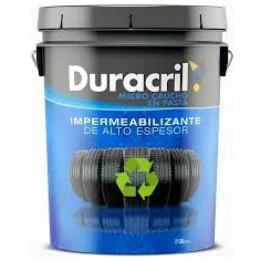 DURACRIL MEM.C/CAUCHO X 10 LTS.