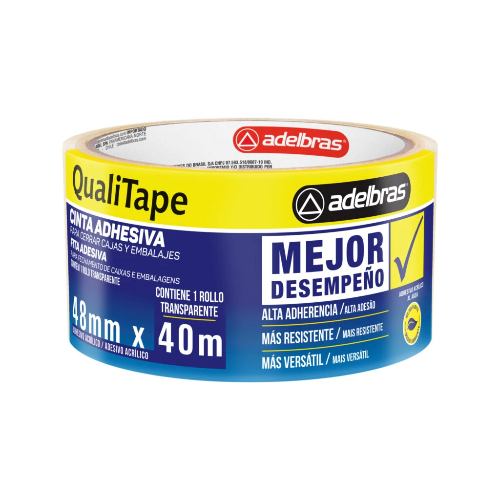 CINTA EMPAQUE TRANSPARANTE 48MMX40MTS
