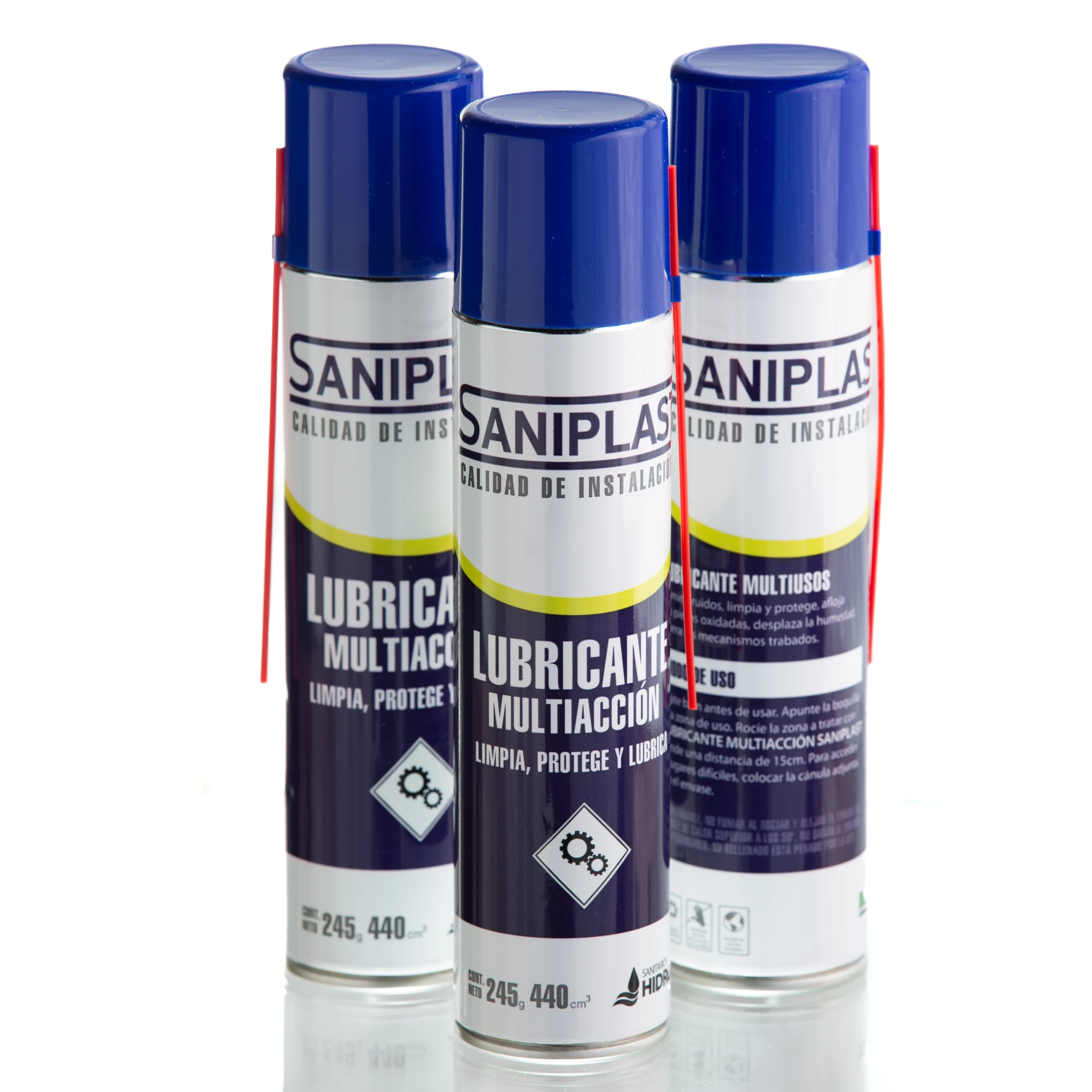 SANIPLAST LUBRICANTE EN AEROSOL 440CC