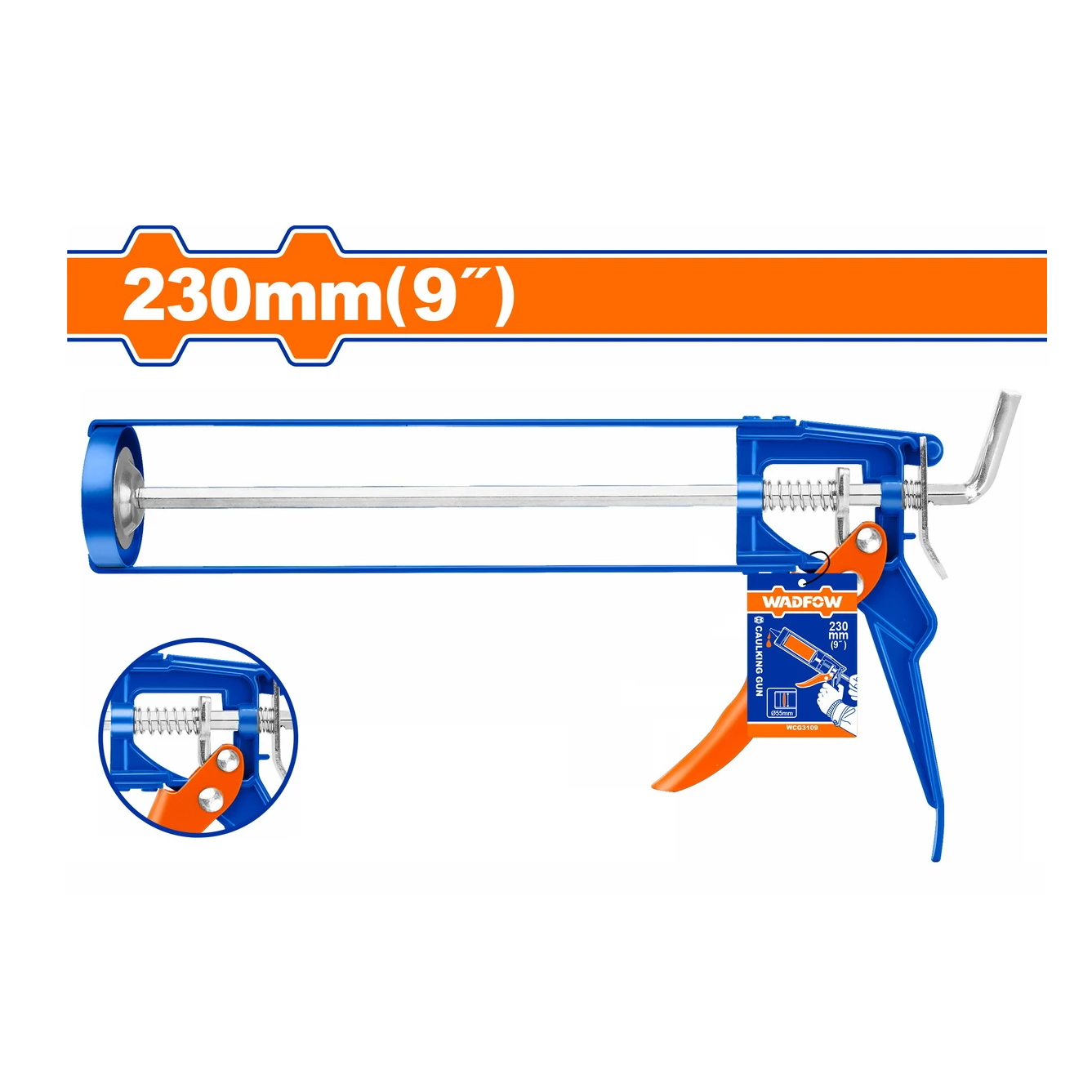 WADFOW PISTOLA APLICADORA  P/CARTUCHO 9'' 230 MM